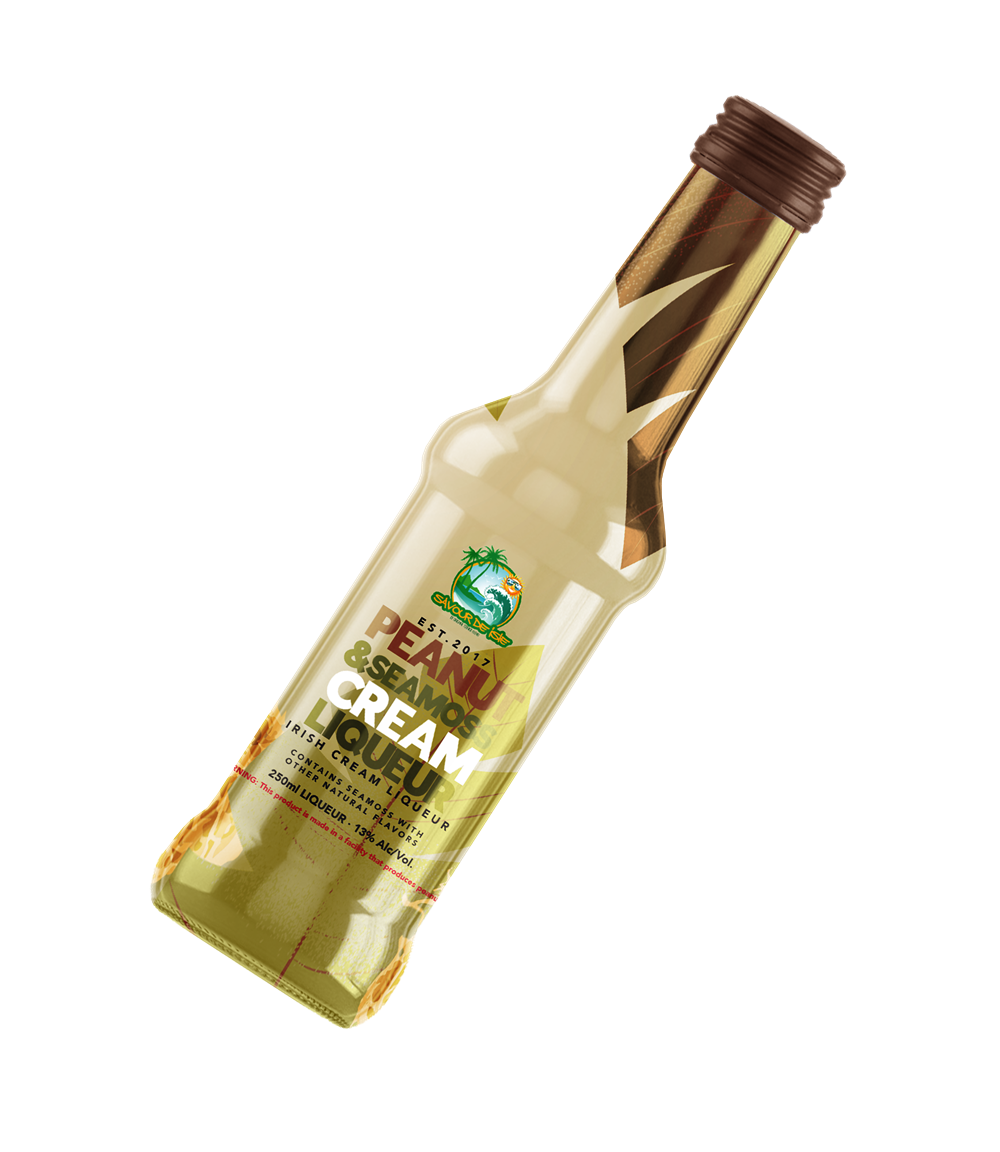 Peanut & Seamoss Irish Cream Liqueur (250ML)